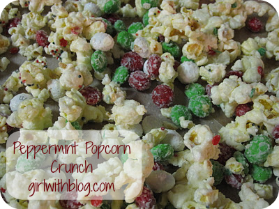 Peppermint Popcorn Crunch Recipe