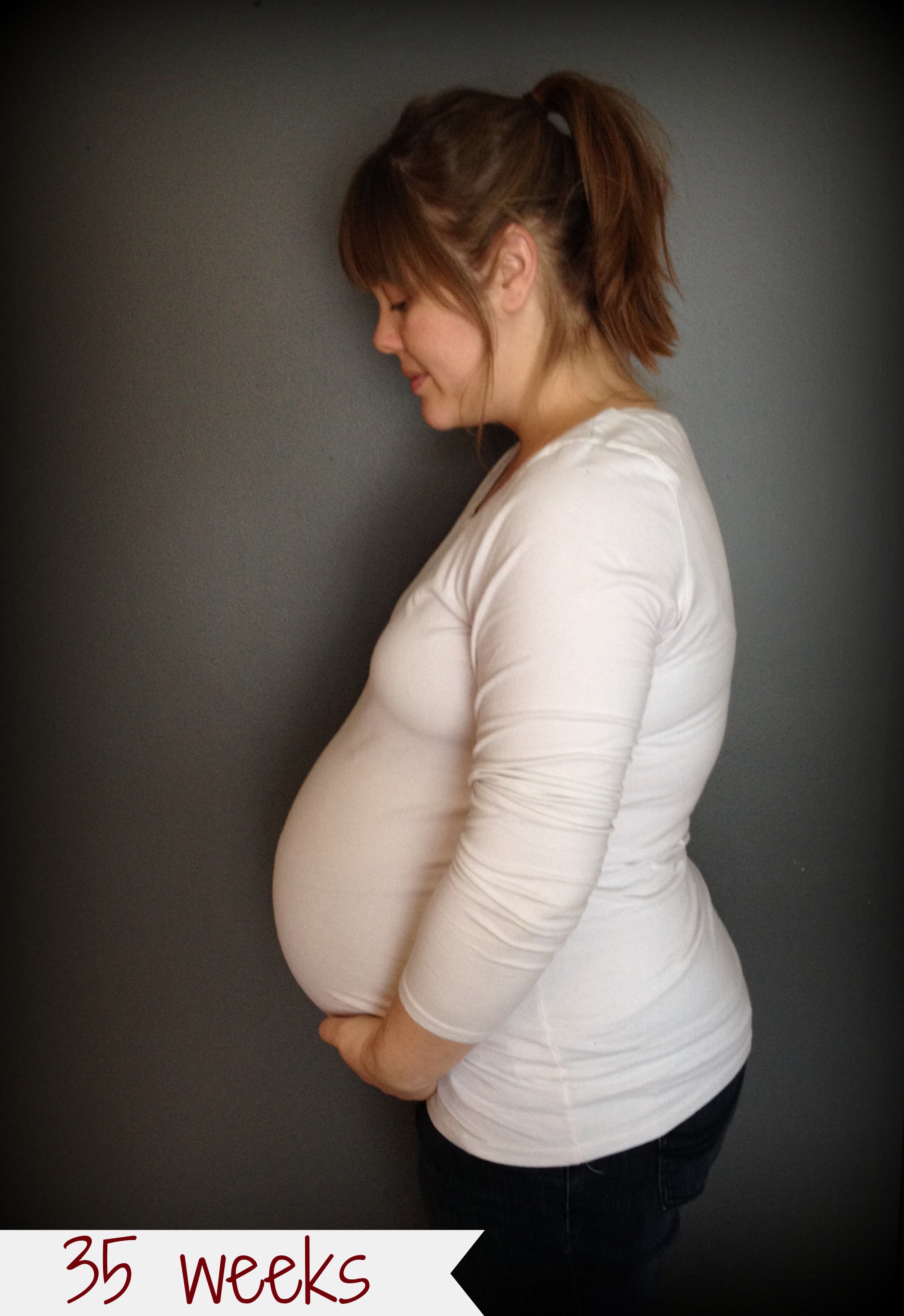 on 35 weeks: a #girlwithbaby update