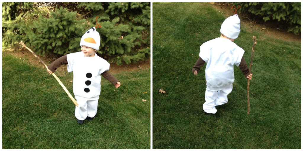 DIY Olaf Costume