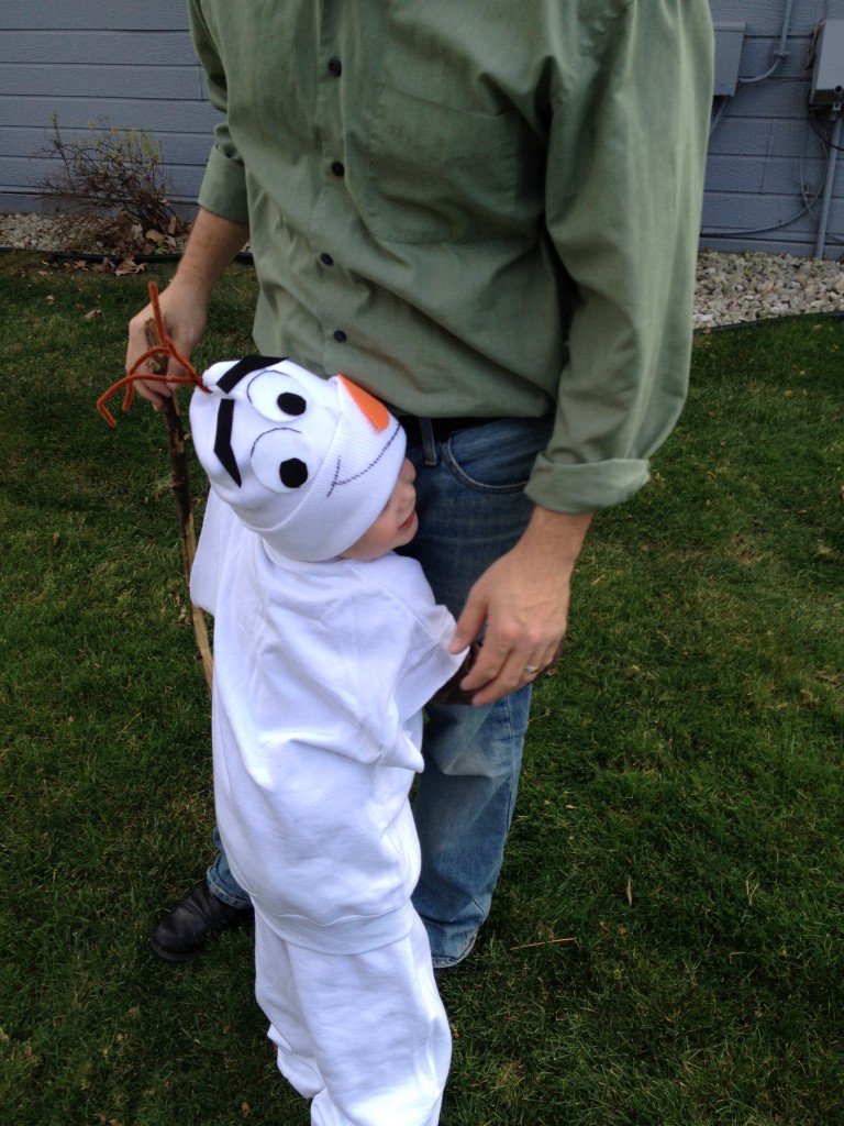 DIY Olaf Costume