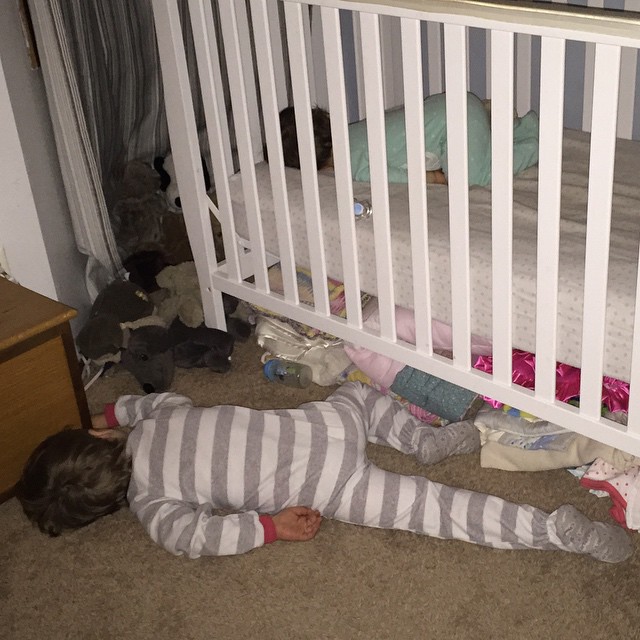 floor sleeping #realmomconfessions