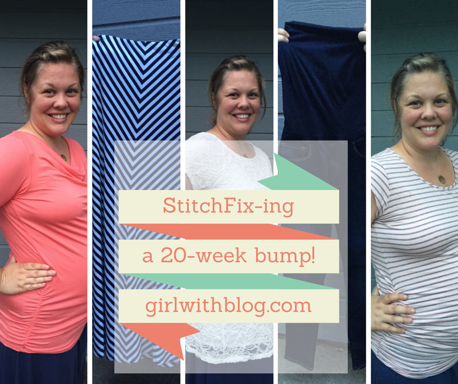 Maternity Stitch Fix -ing a 20-week Baby Bump